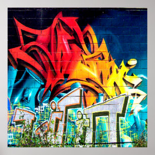 Pôster Acrilato para decoro de Grafite Legal