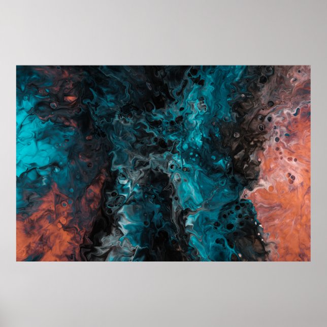 Poster Acrilato pintado (Frente)