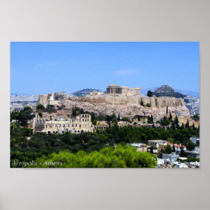 Pôster Acrópole - Atenas