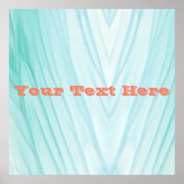 Poster Acrylics Decal: Arte Abstrata Linda para Todos os