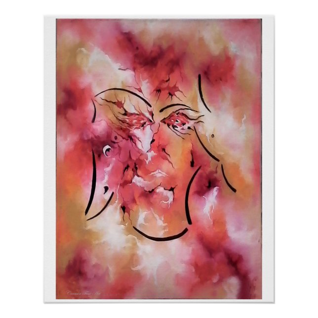 Pôster "Act Inclusive Silent Figure", Poster brilhante (Frente)