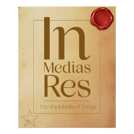 Pôster Action Motivational Quote - Latin Poster Art