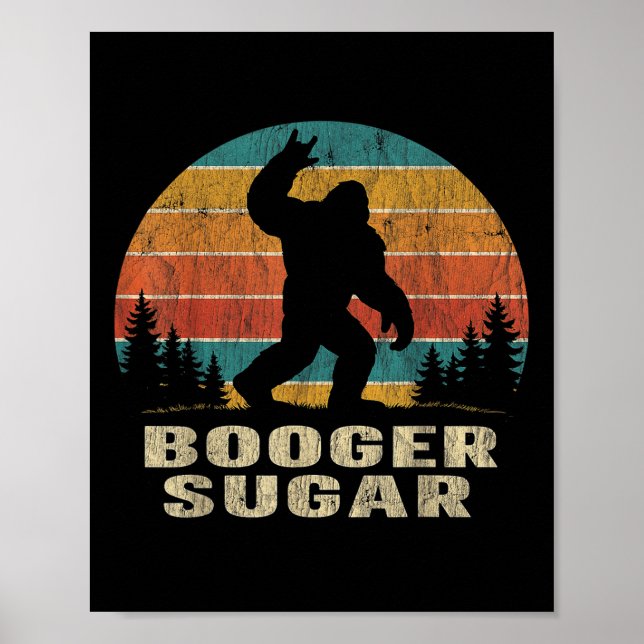 Poster Açúcar de meleca Sasquatch Meme engraçado  (Frente)