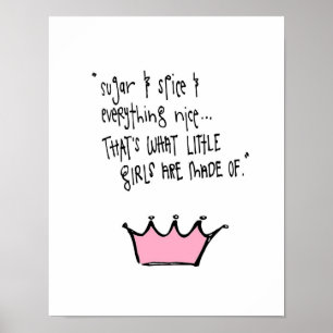 Pôster açúcar e especiaria pequenos de wobblies