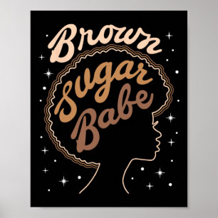 Poster Açúcar Mascavo Seja História Negra Mulheres Negras