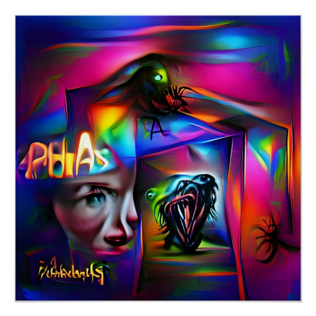 Pôster Aculofobia (Frente)