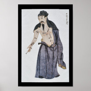 Pôster Acupuntura Pericardium Meridian Jueyin