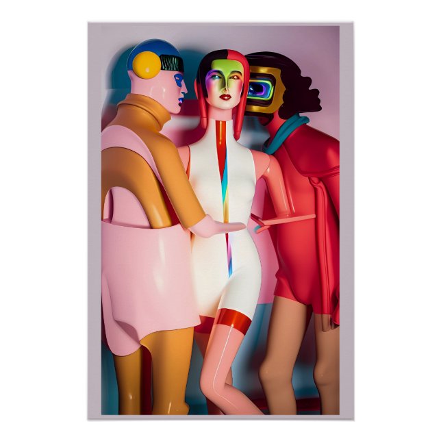 Pôster Acute Love Triangle (Frente)