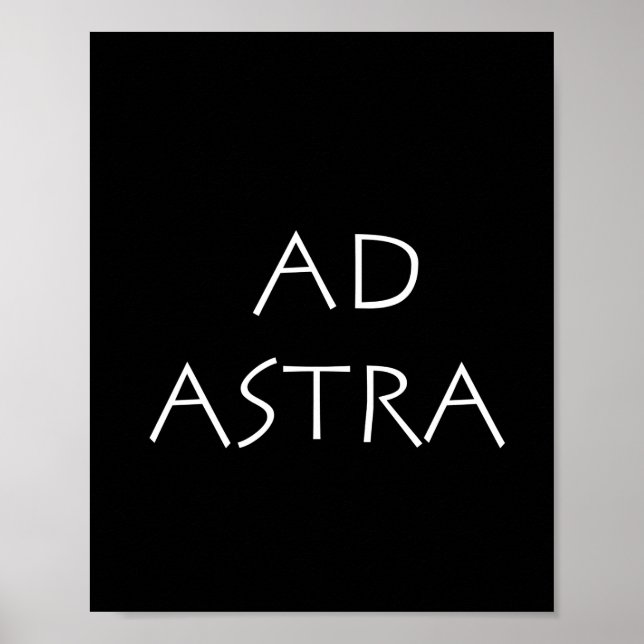 Poster Ad astra (Frente)