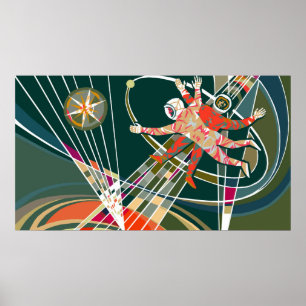 Poster Ad Astra Per Aspera - Verde