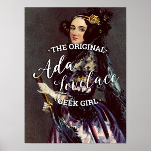 Poster Ada Lovelace - A Geek Original