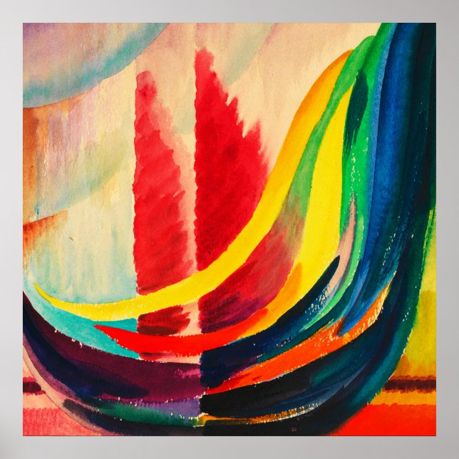 Poster Adagio, Arte Abstrata  (Frente)