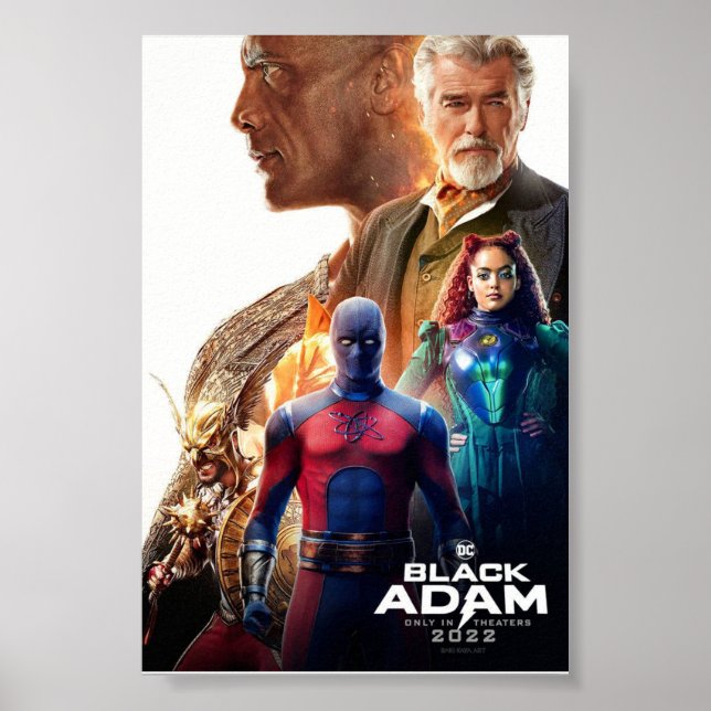 Poster Adam negro (Frente)