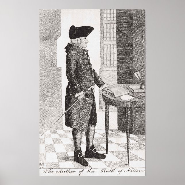 Pôster Adam Smith (Frente)