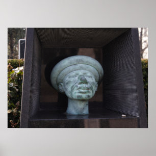 Pôster Adão - Escultura no Túmulo de Rudolf Hausner