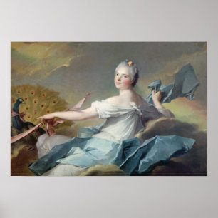 Poster Adelaide de France, como o elemento do ar