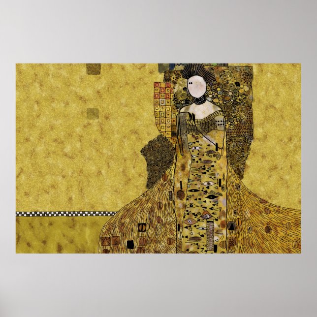 Pôster Adele Bloch-Bauer I (Frente)