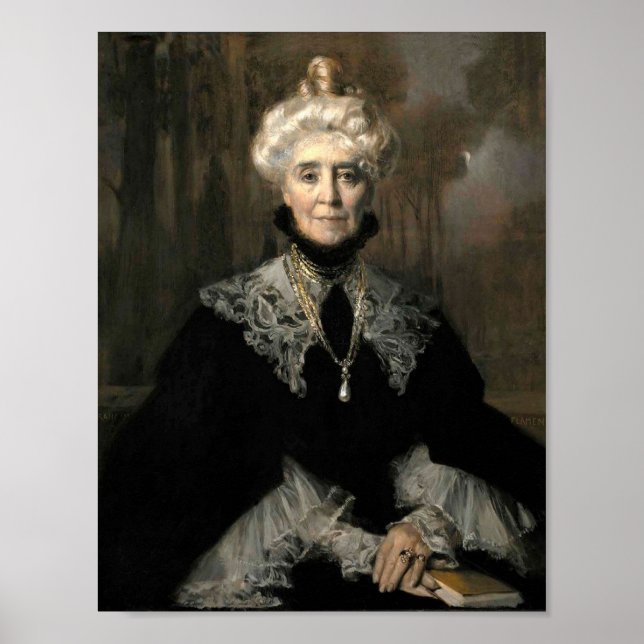 Poster Adeline M. Noble (Frente)