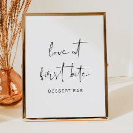 Poster ADELLA Edgy Modern Minimalista Bar de Sobremesa