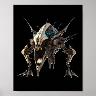 Poster Adesivo de Caranguejo Robô