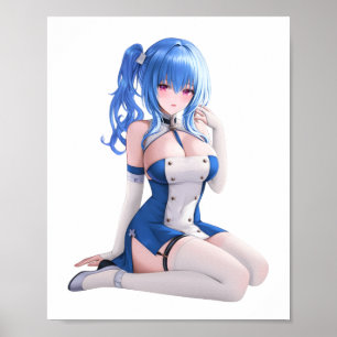 Poster Adesivo Waifu St. Louis