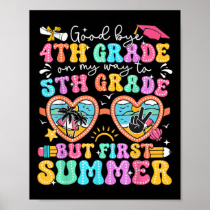 Poster Adeus 4º Graduação Para 5 Mas Primeiro