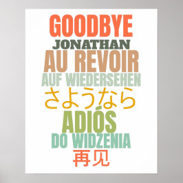 Poster Adeus Farewell