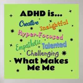 Poster ADHD é...Poster