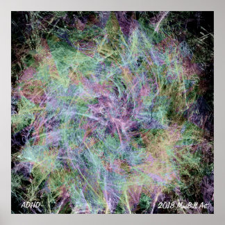 Pôster ADHD por MadBill Art