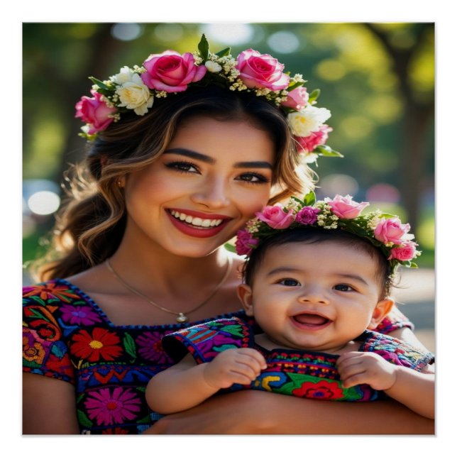Pôster Adicionar bela foto de bebê Personalizar (Frente)