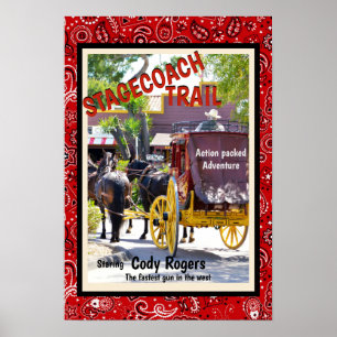 Poster Adicionar Nome Faça Seu Próprio Vintage Filme Ocid