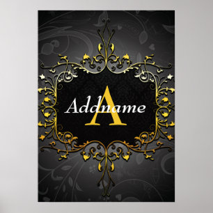 Poster Adicionar seu nome e inicial