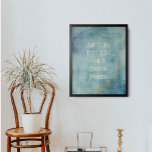 Poster Adicionar Sua Grunha De Teal Em Negrito De Texto P<br><div class="desc">Sobre um fundo texturizado com tons, um campo de modelo foi adicionado para o seu texto. Use este espaço para adicionar sua citação ou sentimento favoritos. Talvez seja engraçado. Talvez você precise de um poster que o motive. Seja qual for a sua razão, faça deste design. A fonte pode ser...</div>