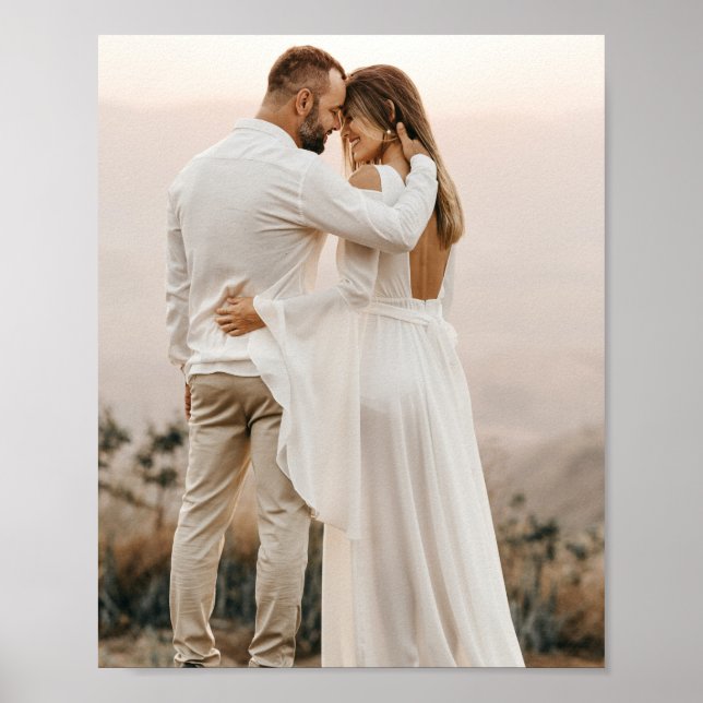 Poster Adicionar Sua Própria Foto Personalizada (Frente)