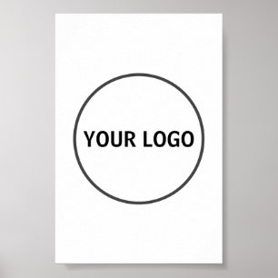 Poster Adicione Seu Cartaz Personalizado Logo