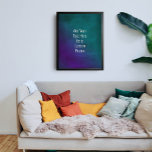 Poster Adicione Seu Grunge De Teal Roxo De Texto Sans-Ser<br><div class="desc">O fundo é coberto por um gráfico em tons de roxo profundo e lacrimejo, riscado e de alto contraste, com tons de roxo profundo e lacrimejo. Sobre isso, foi adicionado um campo modelo para o seu texto. Use este espaço para adicionar sua citação ou sentimento favoritos. Talvez seja engraçado. Talvez...</div>