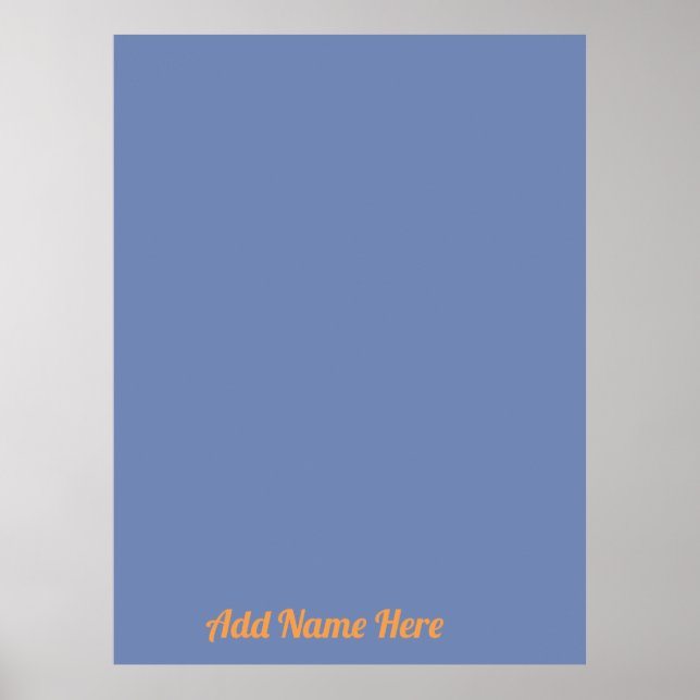 Poster Adicione seu instantâneo e edite texto (Frente)