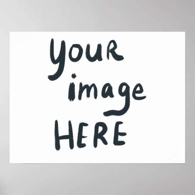 Poster Adicione seu LOGO ou imagem personalizada  (Frente)