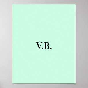 Poster Adicione seu texto nome imagem colorida simples