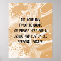 Adicione Sua Cotação Personalizada Marble Orange C