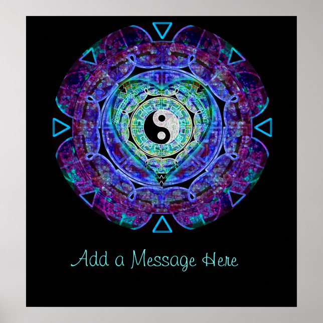 Pôster Adicione sua mensagem aqui. (Frente)