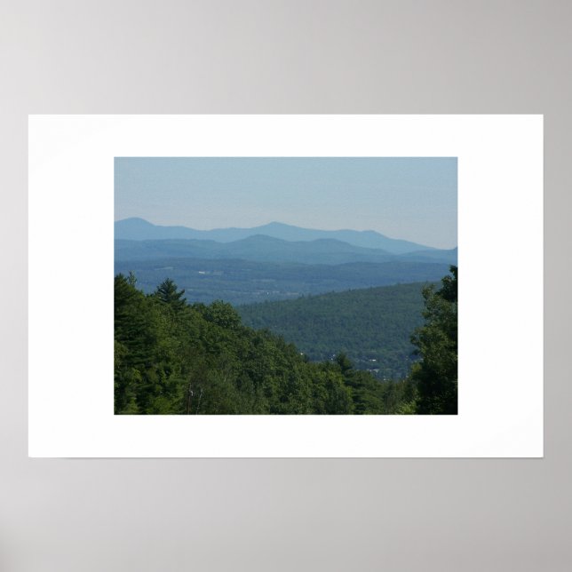 POSTER ADIRONDACK - GEORGE DO LAGO DO NORTE (Frente)