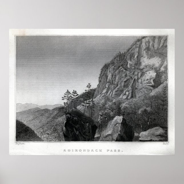 Pôster Adirondack Pass (Frente)
