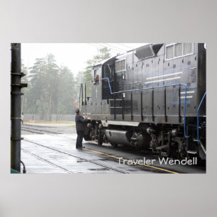 Poster Adirondack Scenic Railroad, Thendara Station