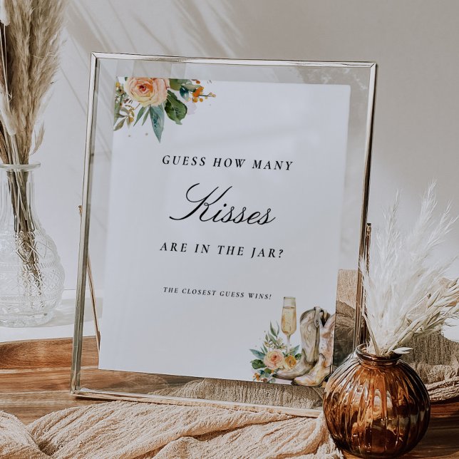 Poster Adivinha Quantos Beijos Assinam O Chá de panela Oc (Criador carregado)