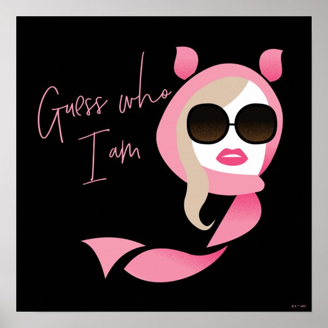 Poster Adivinha Quem Sou - O Lotus Branco (Frente)