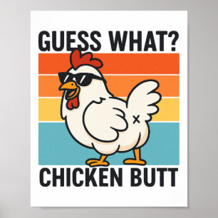 Poster Adivinhe O Que Bunda De Frango _23