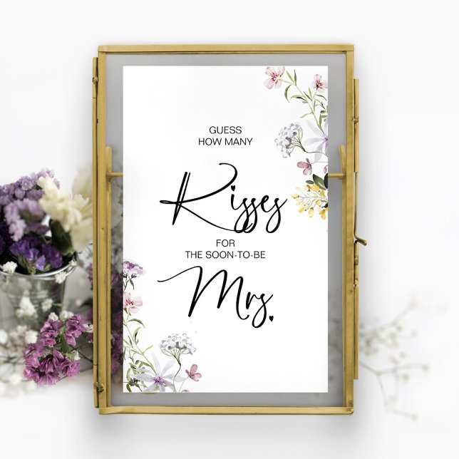 Poster Adivinhem quantos beijos a ser o símbolo da Sra. (Criador carregado)