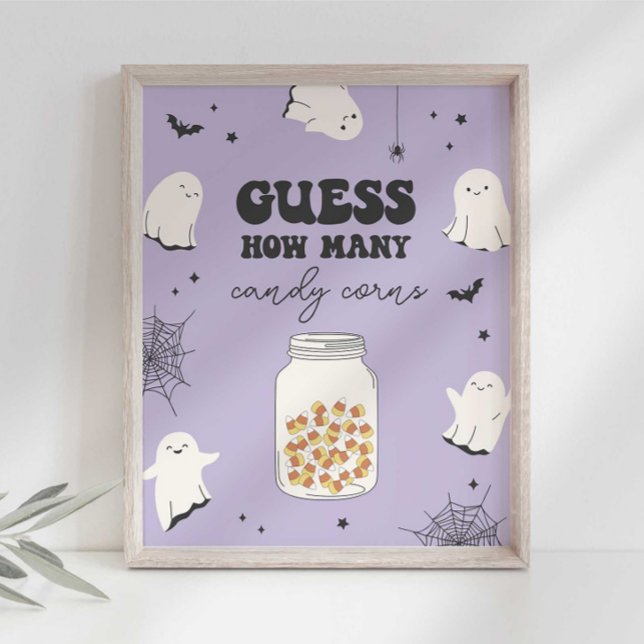 Poster Adivinhem Quantos Candy Corns no Sinal do Partido  (Criador carregado)