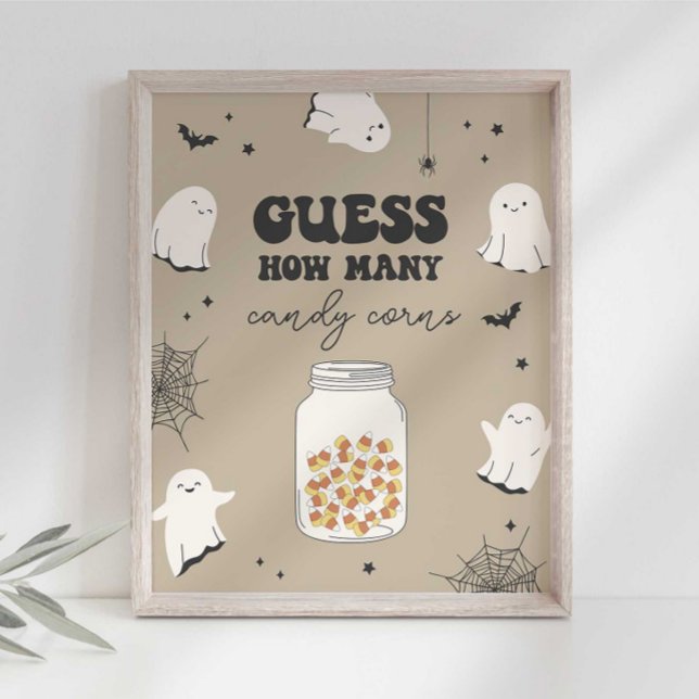 Poster Adivinhem Quantos Candy Corns no Sinal do Partido  (Criador carregado)